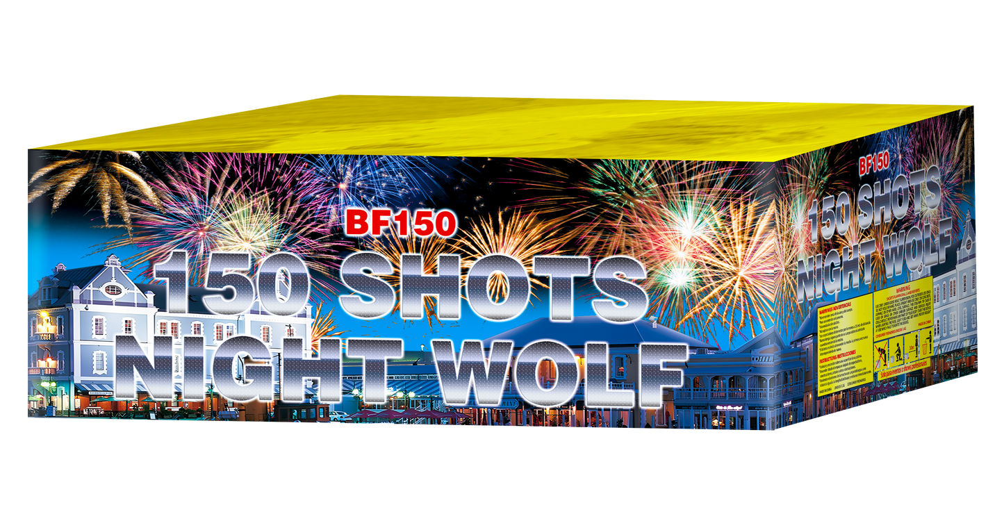 150 Shots Cake Night Wolf