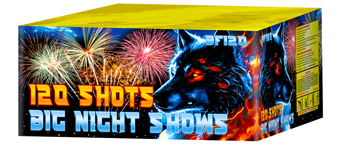 120 Shots Cake Big Night Shows