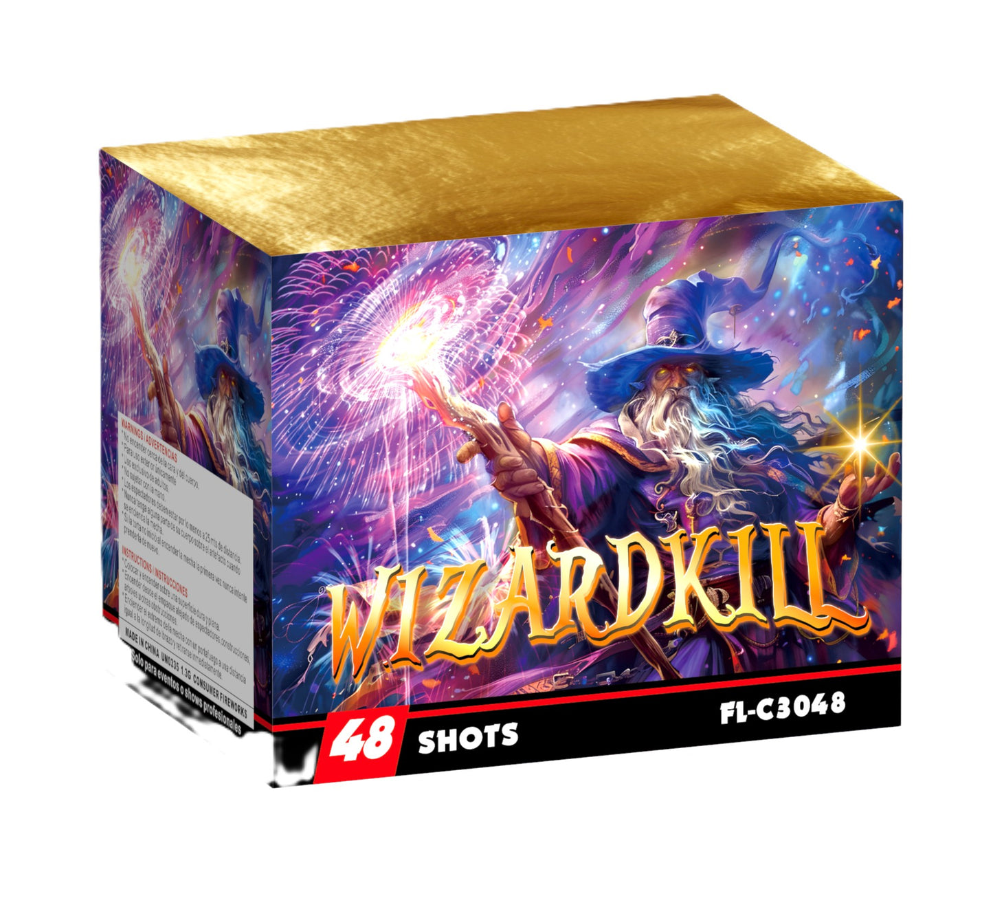 1.2Inch 48 shots cake Wizardkill